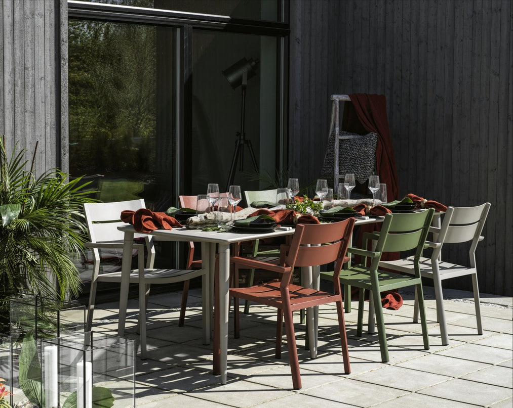 Delia garden chair aluminum Brafab | Various colors Per 4 pieces!