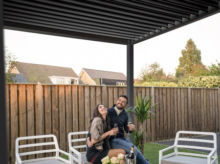 Rota | Terrace covering | Mat Gray | 300x600x250cm
