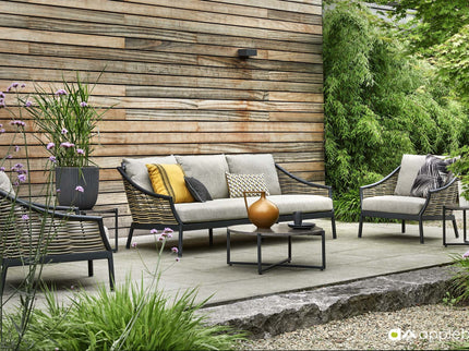 Soul coffee table 74x30 cm | Concrete Bronze