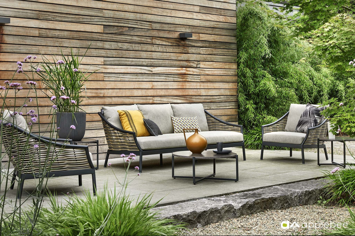 Soul coffee table 74x30 cm | Concrete Bronze
