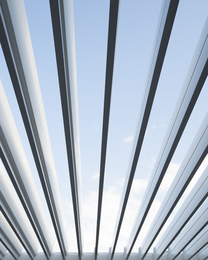 Rota | Terrace covering | Mat White | 360x600x250cm