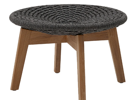 Peacock footstool
