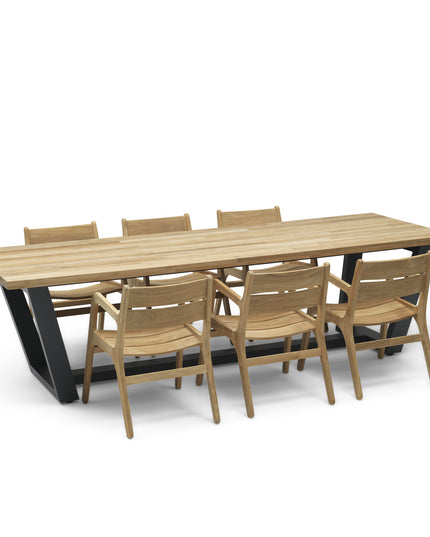 Garden set | George Garden table with Norden Garden Chairs