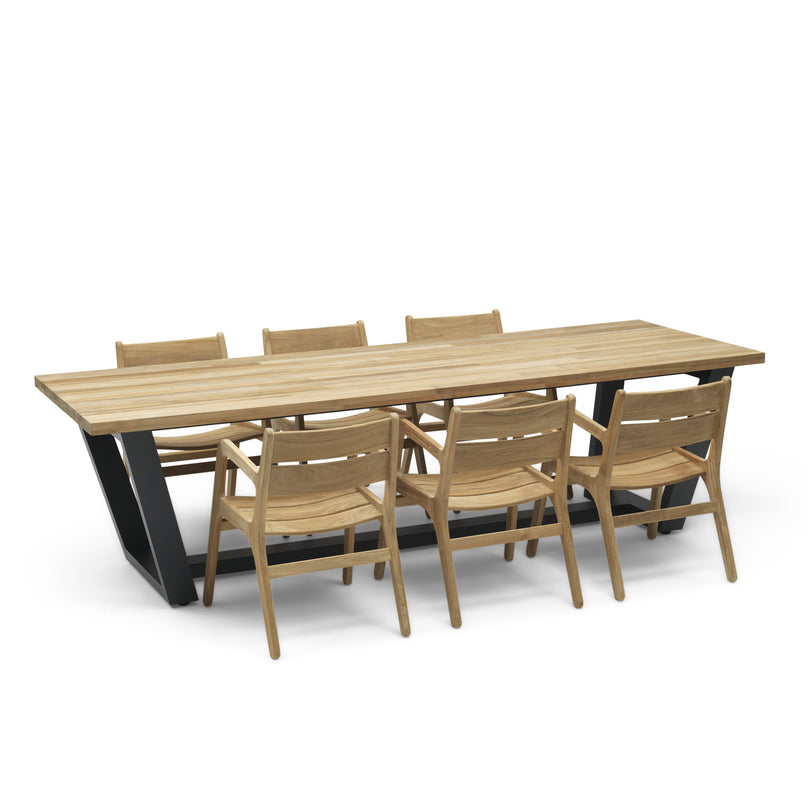 Garden set | George Garden table with Norden Garden Chairs