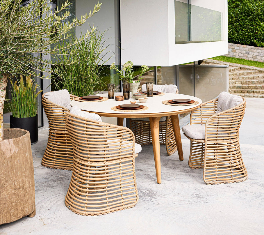 Basket | Garden chair Natural | Incl. to kiss