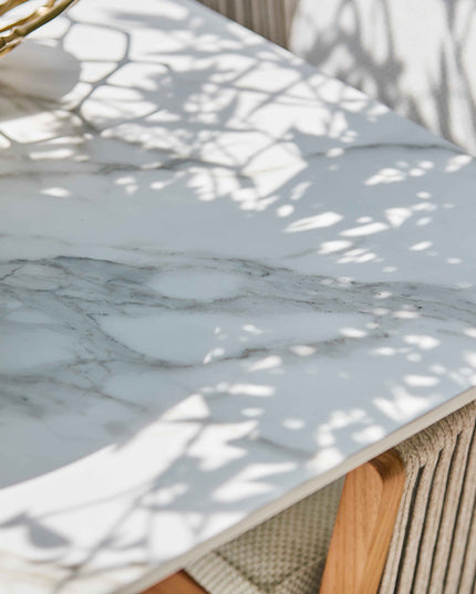 Palermo Tuint table | 3 colors Neolith Blad available | 2 frame colors