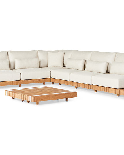 Lounge set Emar | Groot | natural pillows