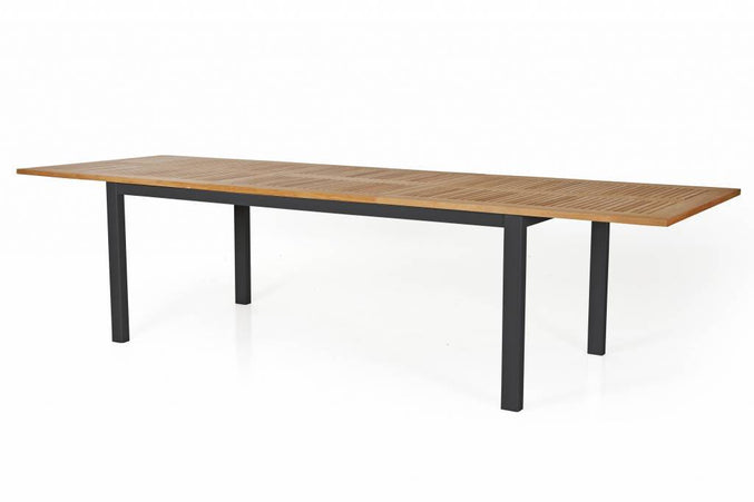 Garden table Lyon | 224-304x100 | black