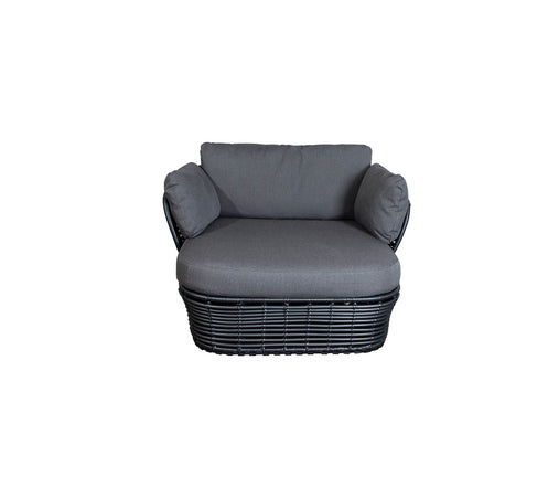 Basket lounge chair | 2 colors incl. pillows