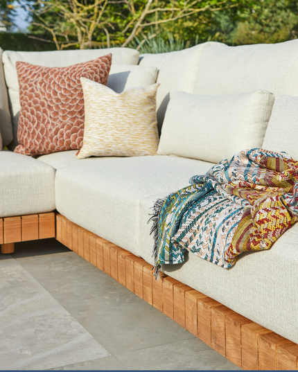 Lounge set Emar | Groot | natural pillows