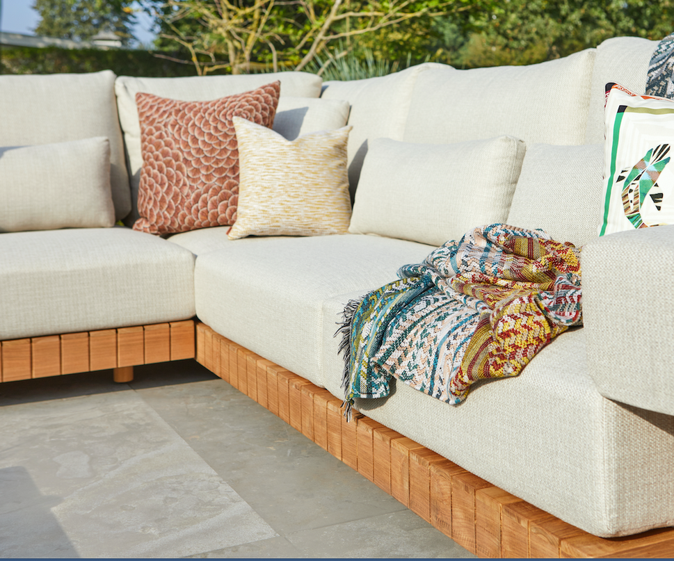 Lounge set Emar | Groot | natural pillows