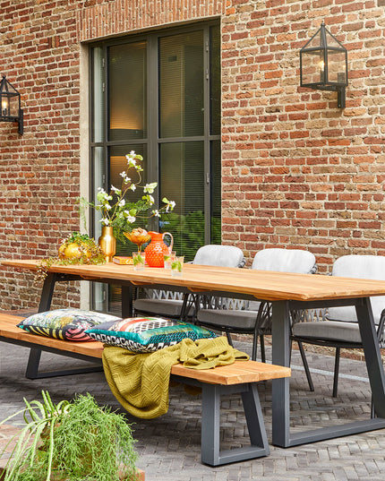 Tomar Tuint table | 3 sizes Mat Royal Gray