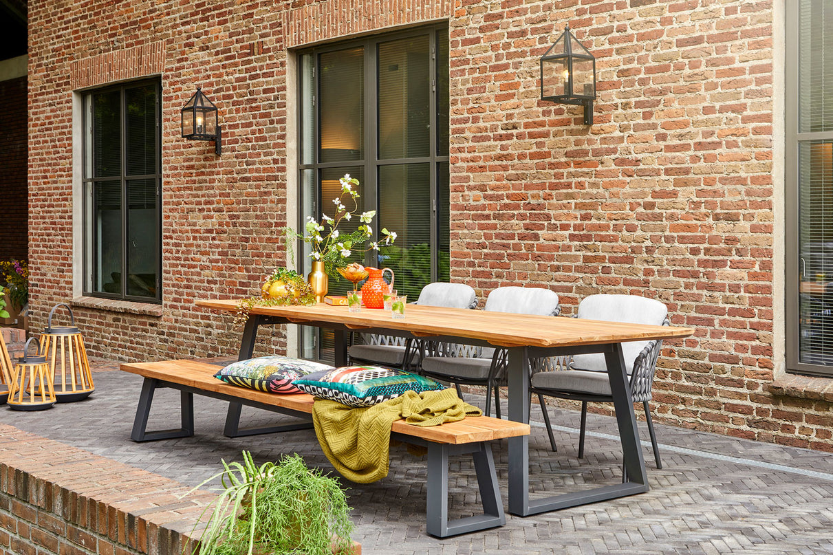 Tomar Tuint table | 3 sizes Mat Royal Gray
