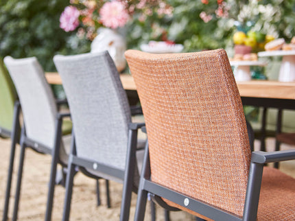 Anzio Garden chair | Mat Royal Gray