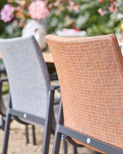 Anzio Garden chair | Mat Royal Gray