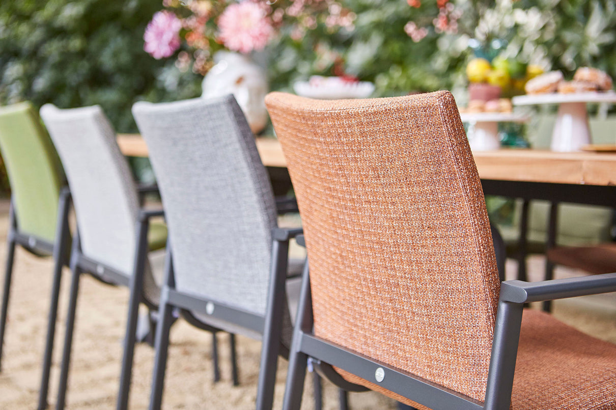 Anzio Garden chair | Mat Royal Gray