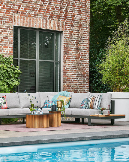Savona Side table with Solar Lighting