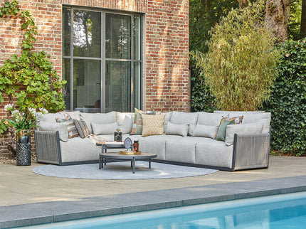 Lounge set Sorrento | Rope | All-Weather pillows