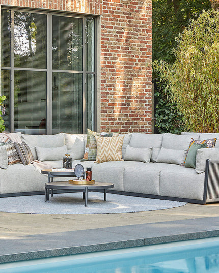 Lounge set Sorrento | Rope | All-Weather pillows