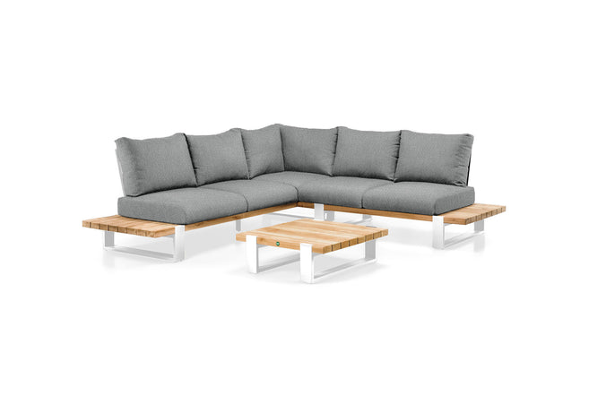 Nardo Lounge set | White | Small corner set