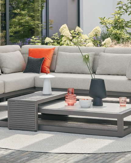 Santorini Lounge set | Available in fabric or rope