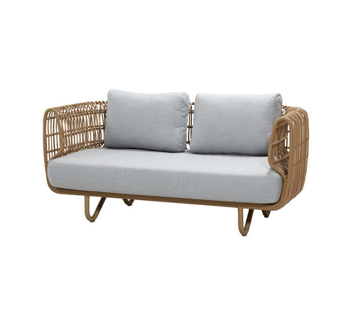 Nest | 2-seater lounge sofa Natural & White