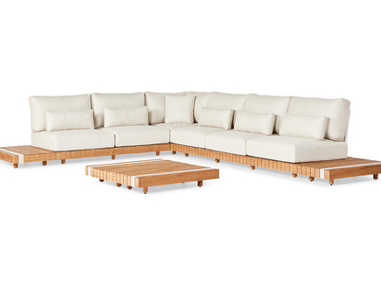 Lounge set Emar | Groot | 2 colors available | natural pillows