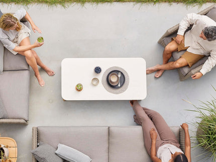 Coffee table aspect | 120x60cm | Taverin White