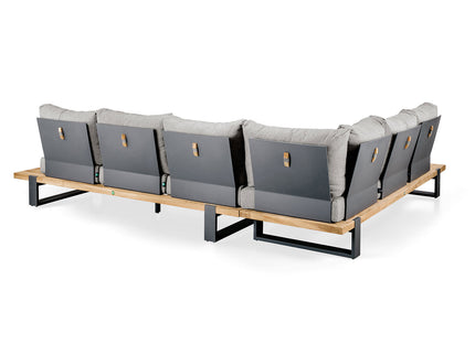 Nardo Lounge set | Mat Gray | Large corner arrangement