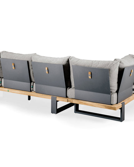 Nardo Lounge set | Mat Gray | Large corner arrangement
