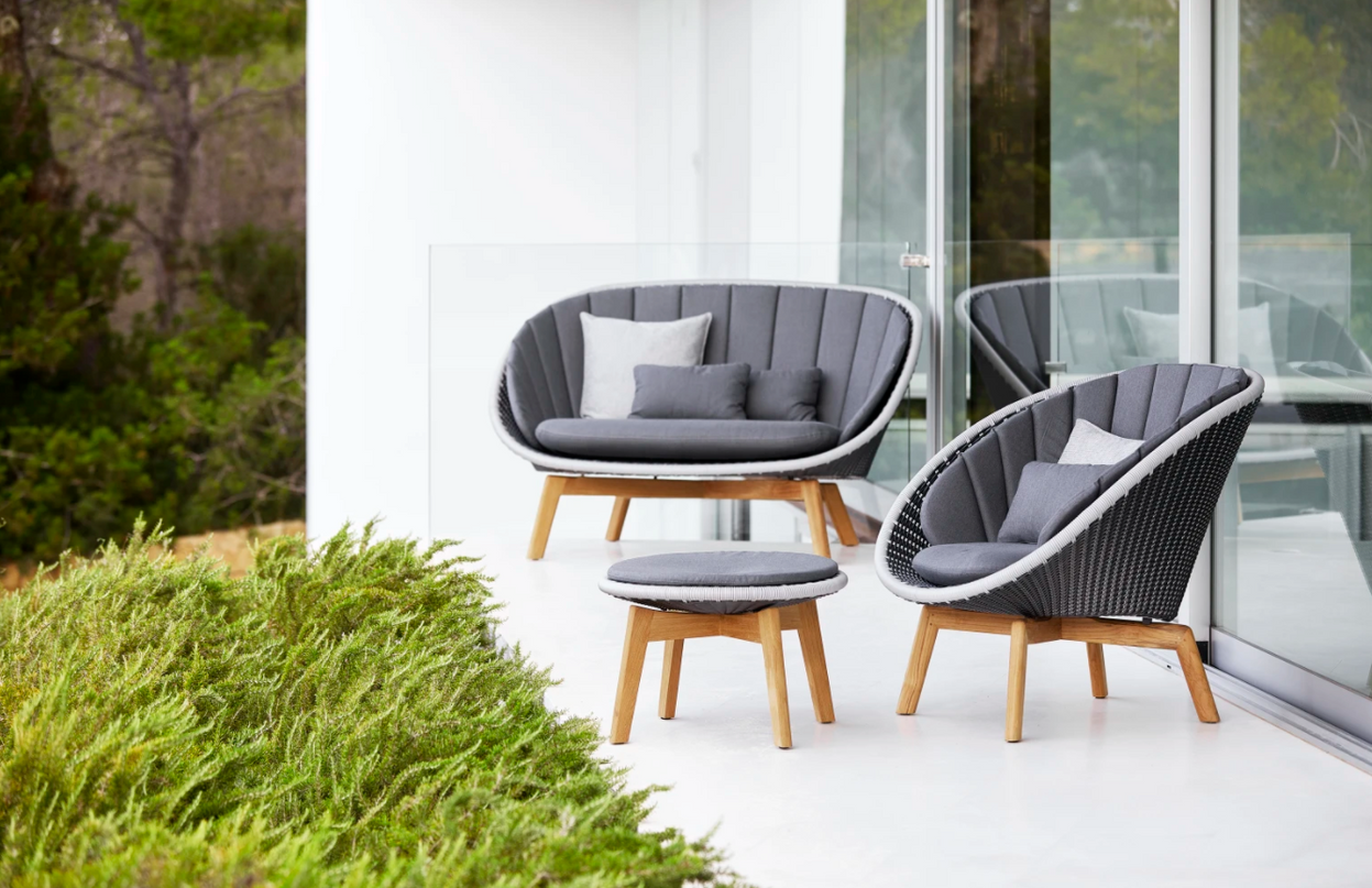 Peacock 2 Sitting Lounge sofa incl Pillow