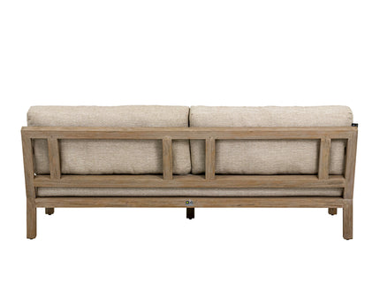 Olive lounge sofa coastal finish