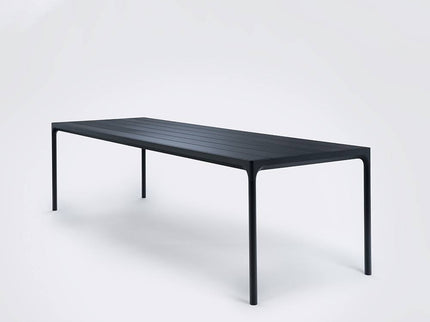 Four garden table | 4 different sizes Black aluminum