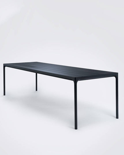 Four garden table | 4 different sizes Black aluminum
