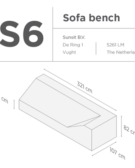 Suns | Protective cover for lounge sofa Gray | S6