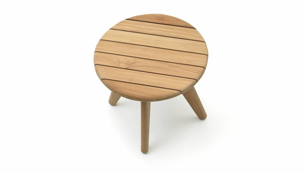 Norden side table Teak round