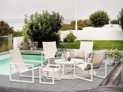 Vevi lounge chair aluminum | Brafab