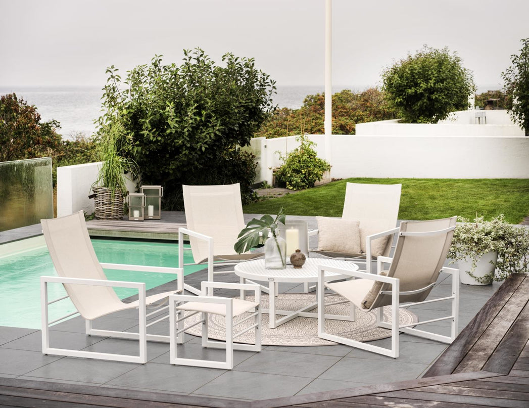 Vevi lounge chair aluminum | Brafab