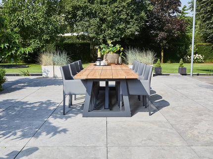 Ovada Garden table | 340 x 100 cm | Matt Royal Gray