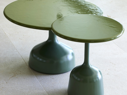 Glaze side table | Lava