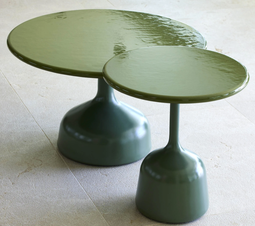 Glaze side table | Lava