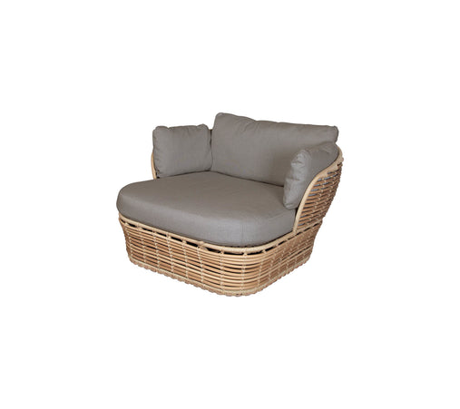 Basket lounge chair | 2 colors incl. pillows