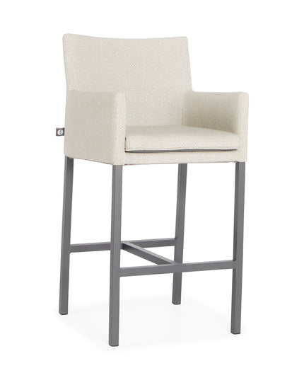 Antas bar chair | Natural cushion White or dark gray frame