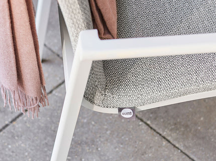 Anzio Garden chair | Matte white