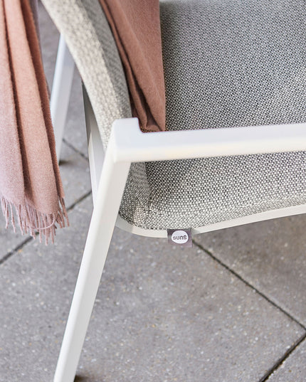 Anzio Garden chair | Matte white