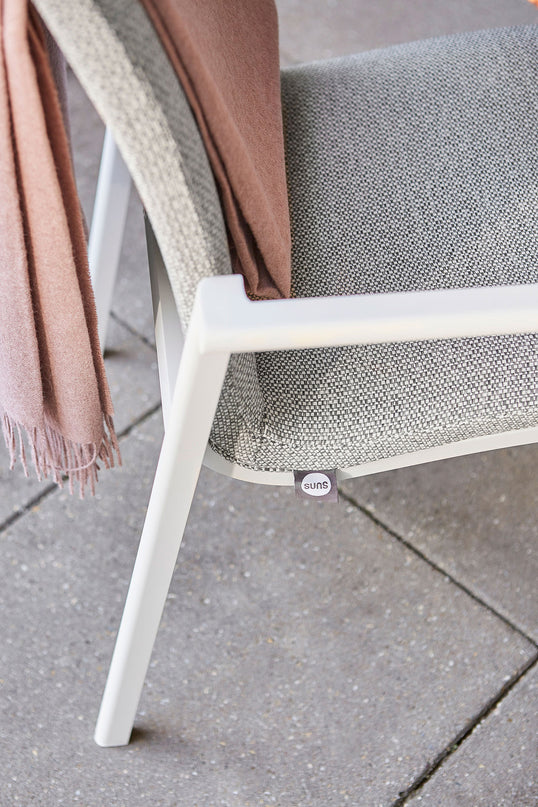 Anzio Garden chair | Matte white