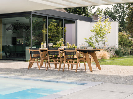 Norden Dining garden chair with textileen