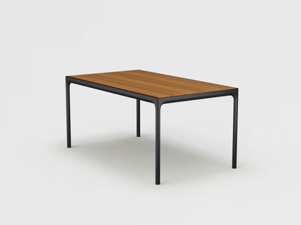 Four garden table | 4 different sizes Black aluminum