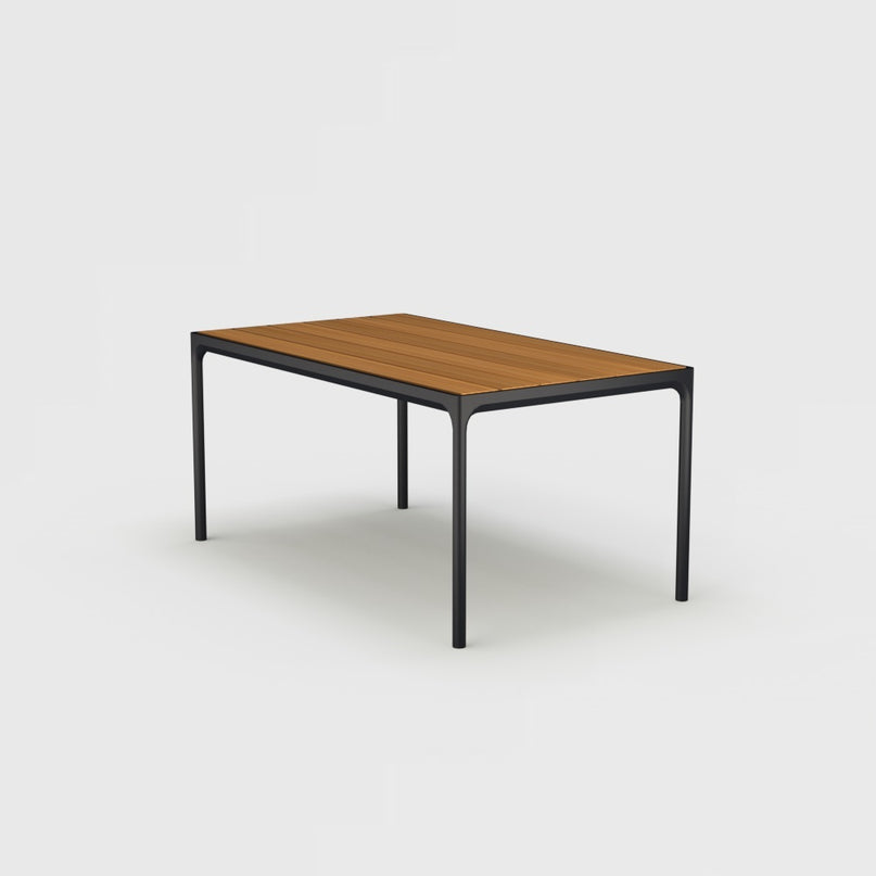 Four garden table | 4 different sizes Black aluminum