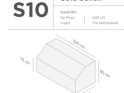 Suns | Protective cover for lounge sofa Gray | S10
